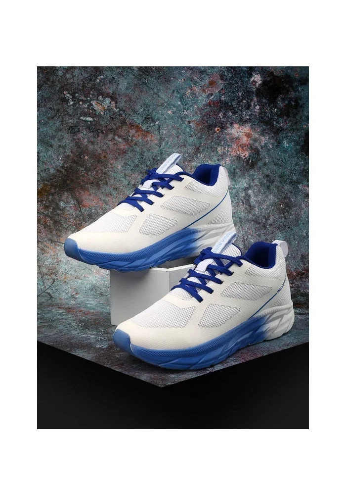 Bacca Bucci White Blue Sprint Mystique High-Performance Athletic Sneakers for Women | Best Price UAE